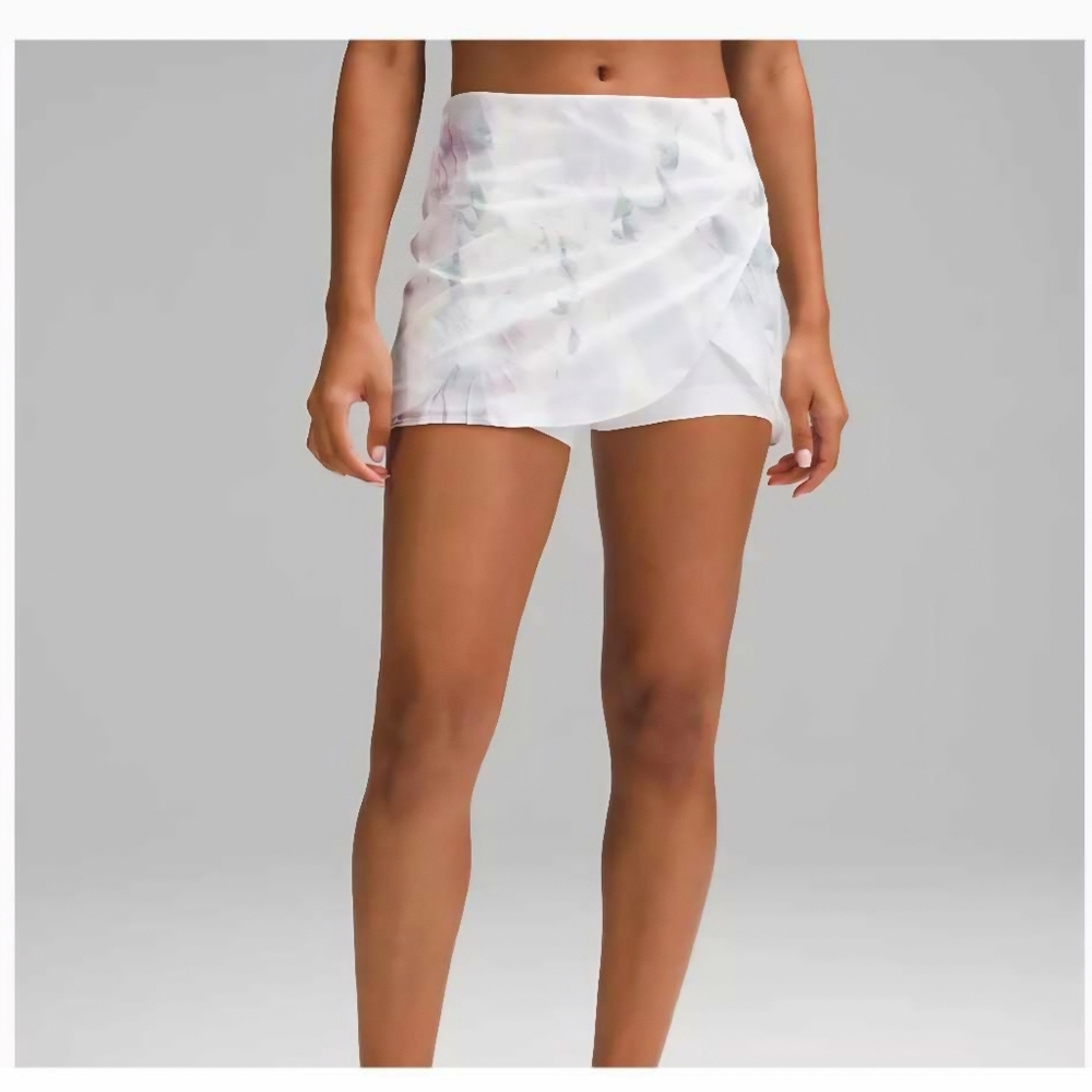 lululemon athletica White Tennis Mini Skirt